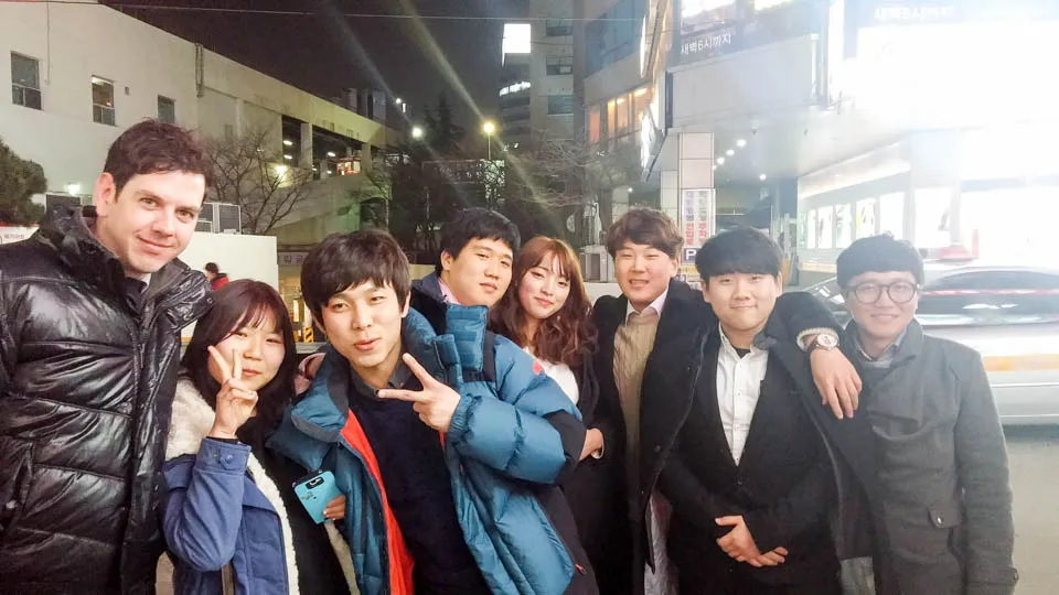 teaching at a Korean high school