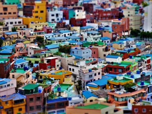 2 Colorful Gamcheon Village Busan Korea Mural E1511188615372